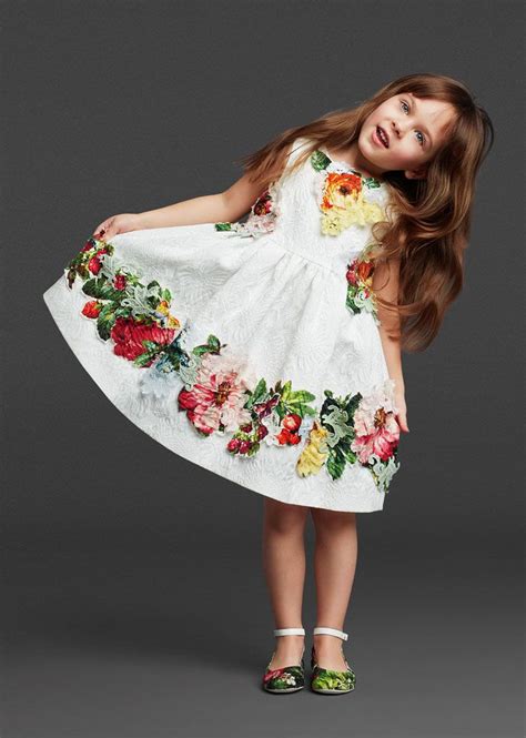 dolce gabbana little girl dress|Dolce & Gabbana Kids Dresses for Baby Girls .